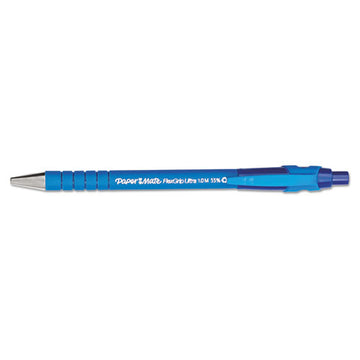 Paper Mate® Flexgrip Ultra Ballpoint Pen, Retractable, Medium 1 Mm, Blue Ink, Blue Barrel, Dozen freeshipping - TVN Wholesale